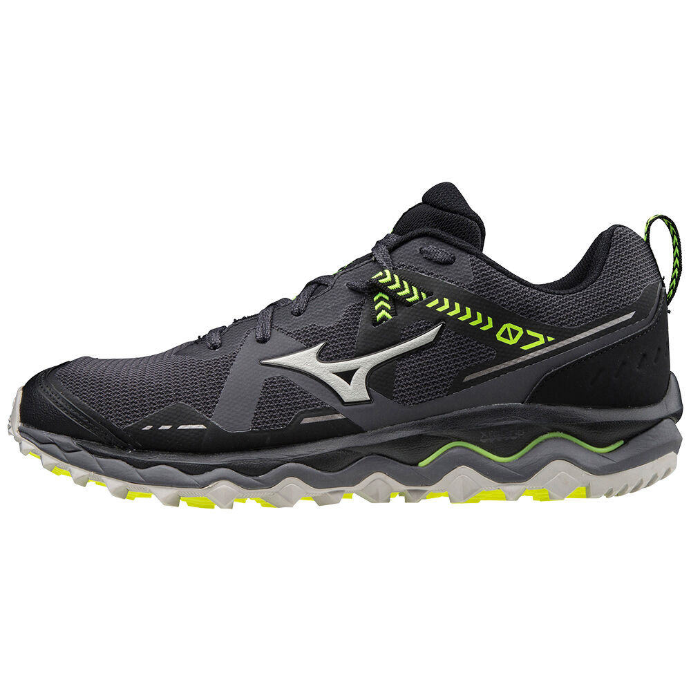 Mizuno Wave Mujin 7 - Erkek Trail Koşu Ayakkabısı - Siyah Türkiye (JDTYAO-635)